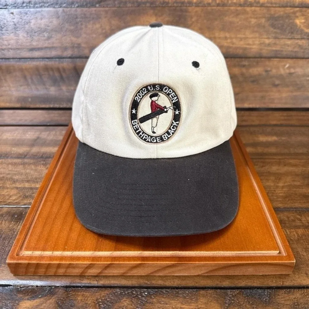 Vintage 2002 U.S. Open Bethpage USGA Member Hat USA Strapback